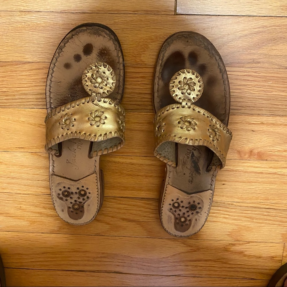 Gold Jack Rogers
